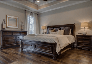 clean bedroom