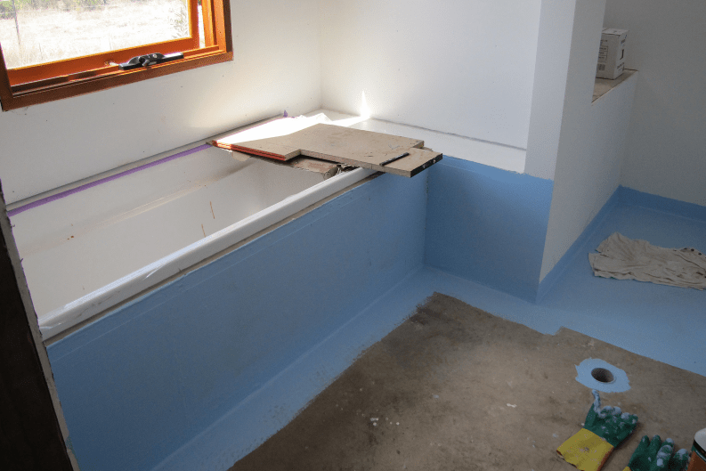 bathroom floor waterproofing